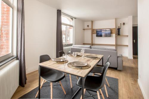 Marcq-en-Baroeul Apartamento | Appartement Croisé Laroche 2 (12min de Lille)