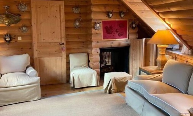 Quartier de la Place-Vendome Chalet De Esquí | Appartement D'exception Type Chalet Avec vue sur les Toits Saint Honoré / Louvre