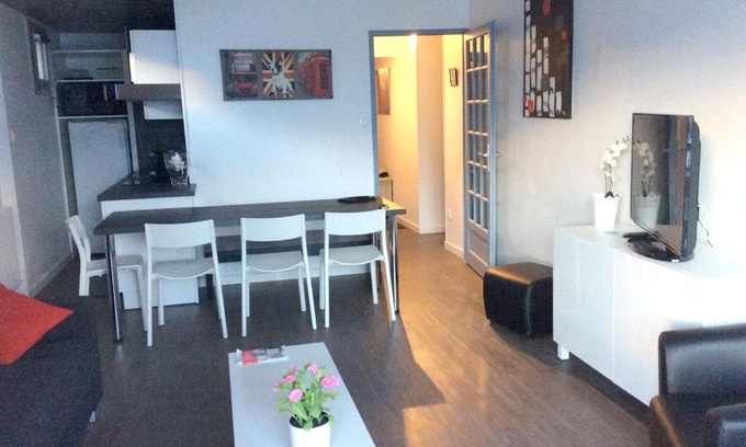 Les Deux Alpes Apartamento | Appartement d'une chambre avec balcon amenage et wifi a Mont de Lans