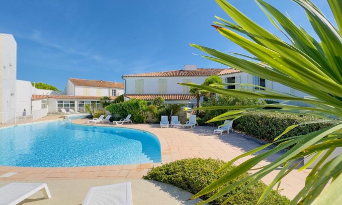 La Couarde-sur-Mer Apartamento | Appartement dans résidence avec piscine