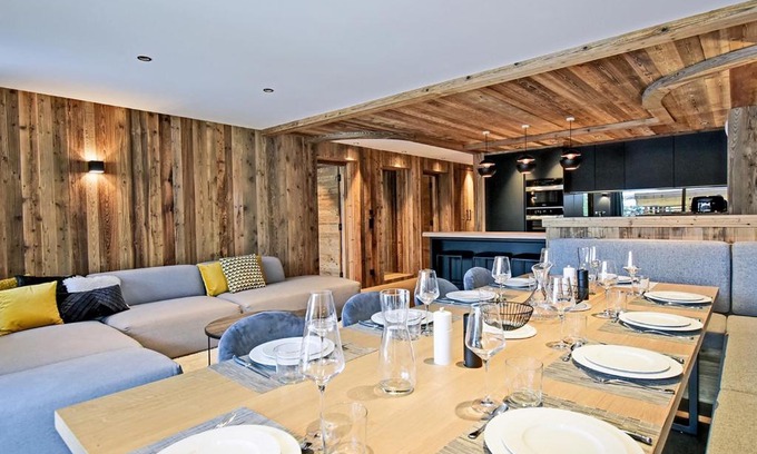 Meribel Apartamento | Appartement de Luxe avec SPA et Terrasse - 8 Couchages, Méribel - FR-1-613-44