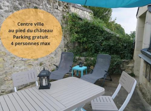 Chinon Apartamento | Appartement des hirondelles , au pied du château