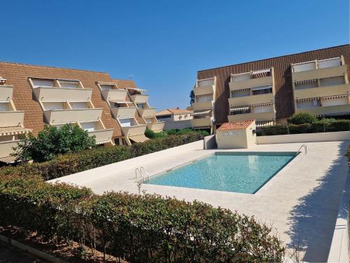 Marseillan Apartamento | Appartement en bord de mer avec piscine, terrasse et parking privé - FR-1-387-67