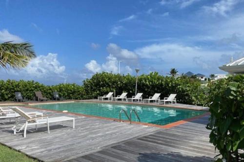 Oyster Pond Apartamento | Appartement en résidence avec terrasse, piscine