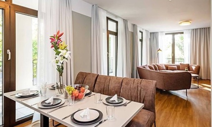Bad Saarow Apartamento | Appartement für 4 Personen - mit Terrasse - Velotel Bad Saarow