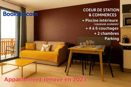 Valberg Apartamento | Appartement familial avec parking centre Valberg