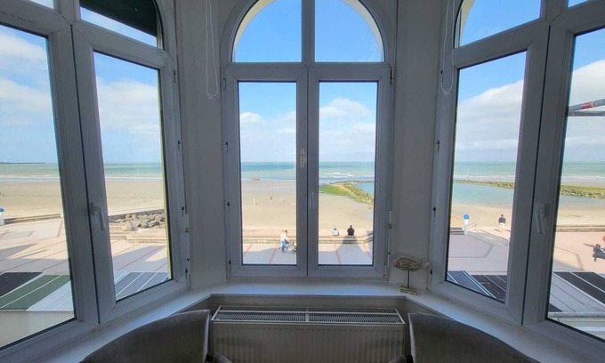 Wimereux Apartamento | Appartement Familial sur la Digue, Face à la mer