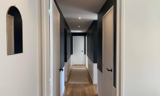 Bois-Colombes Apartamento | Appartement 4 Chambres + Parking - Kids Friendly