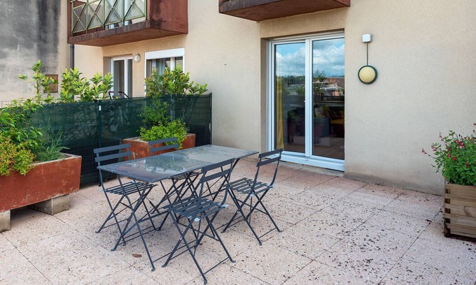 Brive-la-Gaillarde Apartamento | ★ Appartement Lumineux ★ Garage ★ Terrasse