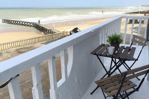 Grandcamp-Maisy Apartamento | Appartement front mer proche omaha & utah beach - 1