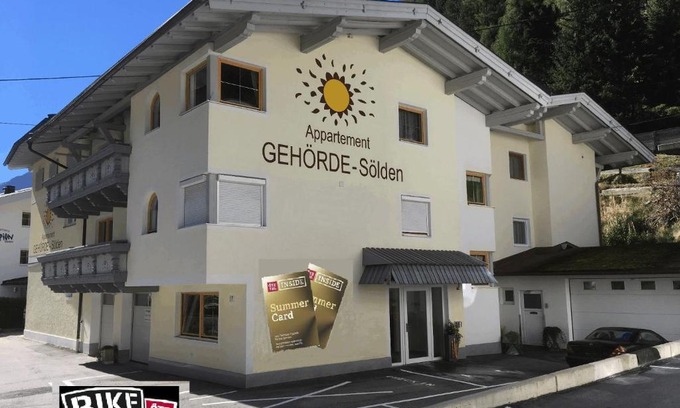 Soelden Apartamento | Appartement Gehörde-Sölden inklusive Summercard
