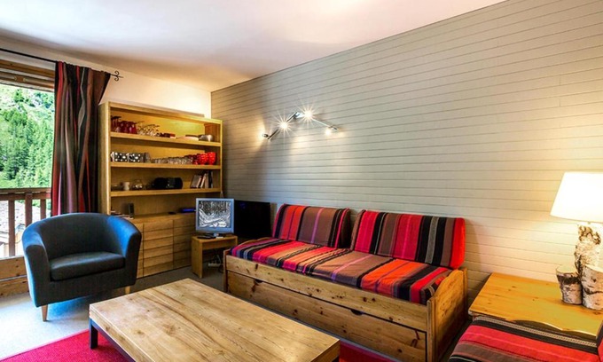 Val-d'Isere Apartamento | Appartement haut de gamme avec Wifi, parking et balcon, au pied des pistes à Val-d'Isère - FR-1-694-151