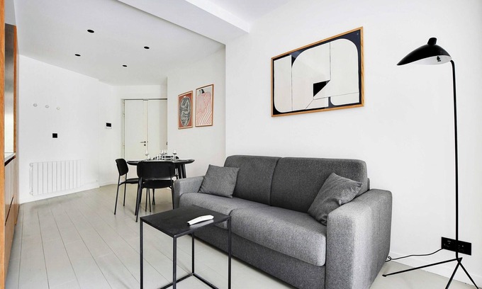 Quartier de la Folie-Mericourt Apartamento | Appartement in Heart of Paris Marais/republique