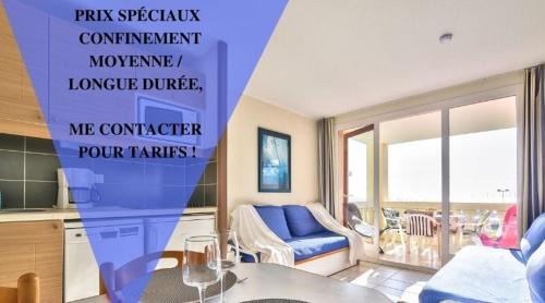 Bourgenay Apartamento | Appartement l'Archipel - Vue mer exceptionnelle et bassins aquatiques du 29 avril au 15 sept