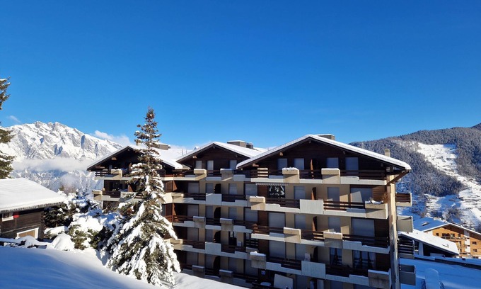 La Tzoumaz Apartamento | Apartamento clásico y confortable en La Tzoumaz, 4 Vallees, Suiza para 4 personas