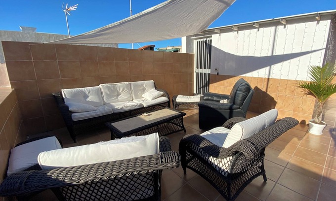 Playa San Juan Apartamento | Appartement Lumineux et ses Terrasses Collectives