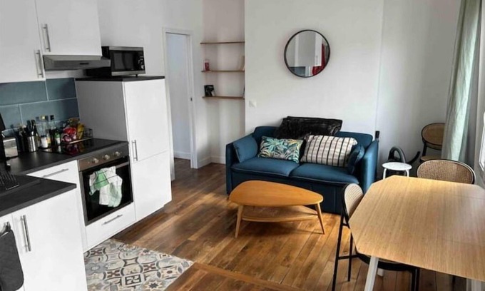 Quartier de la Chapelle Apartamento | Appartement Lumineux Pour 2 - Paris 18