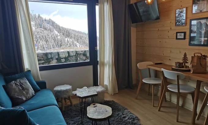Meribel-Mottaret Apartamento | Appartement MERIBEL-MOTTARET skis aux pieds