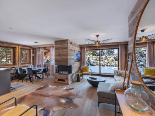 Le Planellet Apartamento | Appartement moderne avec espace bien-être et proche télécabine à Megève - FR-1-569-188