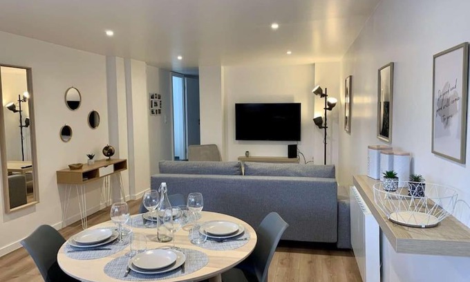 Dinsheim Apartamento | Appartement moderne avec parking gratuit