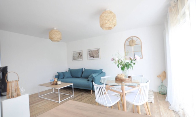 Malo-les-Bains Apartamento | Appartement Moderne sur Rosendael Proche de la mer