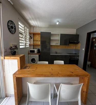 Cayenne Apartamento | Appartement Montabo Zen T2 - Jacuzzi - Jardin - Terasse - Wifi - Clim - Zac hibiscus