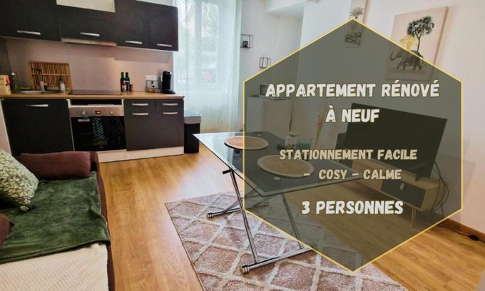Limoges Apartamento | Appartement NEUF chaleureux - Comme à la maison