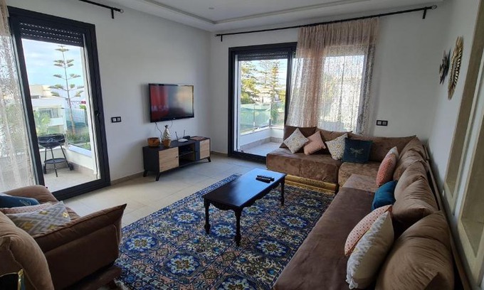 Skhirat Plage Apartamento | Appartement neuf haut standing vue mer