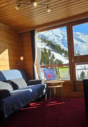 Arc-2000 Apartamento | Appartement plein Sud "skis aux pieds"- South-facing "ski-in, ski-out" flat - Résidence Le Varet - Arc 2000 - 4 personnes
