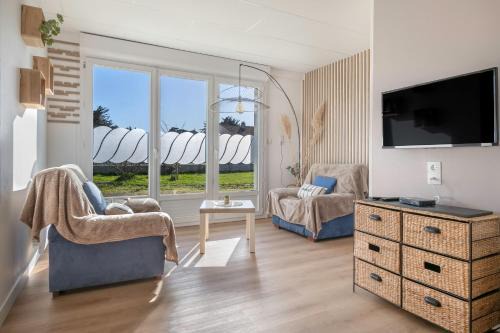 Prefailles Apartamento | Appartement pour 4 avec grand jardin
