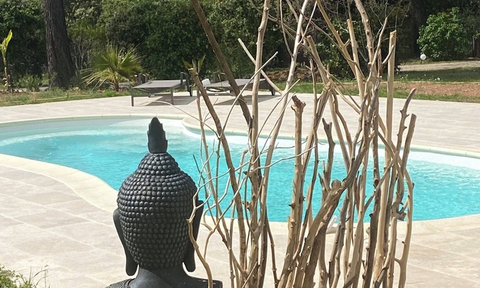 Les Arcs-sur-Argens Apartamento | Appartement Privé Dans Villa Terrain 4300 m2 Clos et Arboré au Calme Absolu