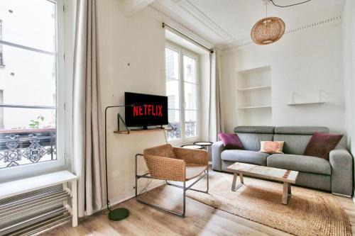 3rd Arrondissement Apartamento | Appartement Quartier Hotel de Ville Free Netflix