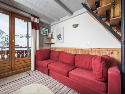 Tignes le Lac Apartamento | Appartement rénové avec mezzanines, proche du lac et pistes, balcon, WiFi, animaux acceptés - FR-1-502-382