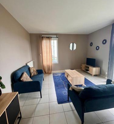 Cesson-Sevigne Apartamento | Appartement rénové avec grande terrasse