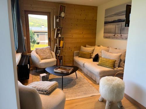 Le Planellet Apartamento | Appartement rez de jardin Megeve