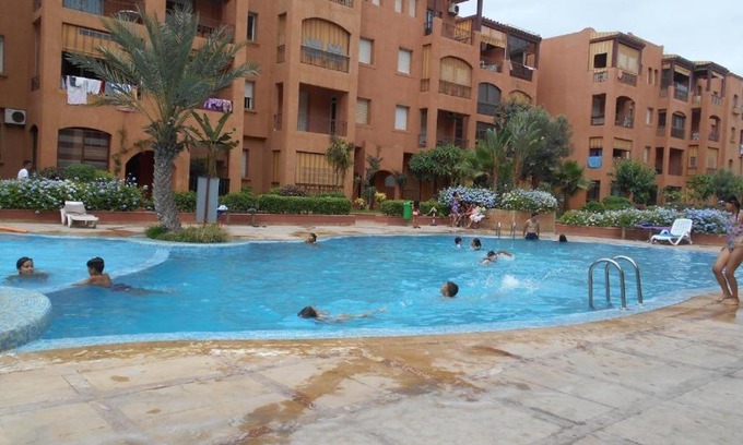 Pont Blondin Apartamento | Appartement Ricoflores Mohamedia 2ème étage vue piscine