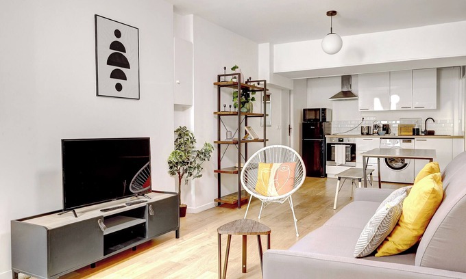 19th Arrondissement Apartamento | Appartement Rue des ardennes