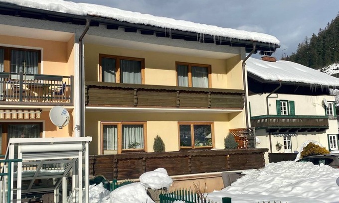 Bockstein Apartamento | Appartement Schareckblick - Appartement/fewo, Dusche, WC, Balkon
