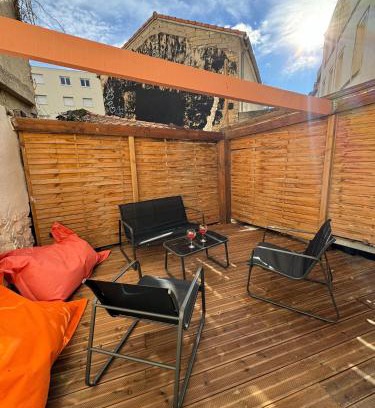 Gares Apartamento | Appartement Secteur Gare et Place de la Comédie, Wifi et Climatisation