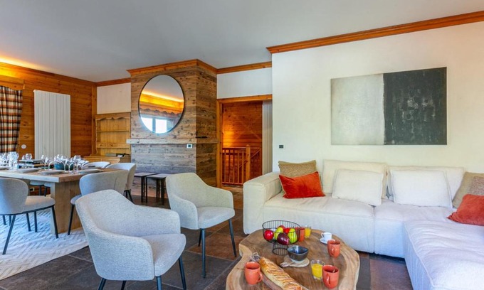 Val-d'Isere Apartamento | Appartement spacieux avec sauna, cheminée, wifi et garage - Val d'Isère - FR-1-694-336