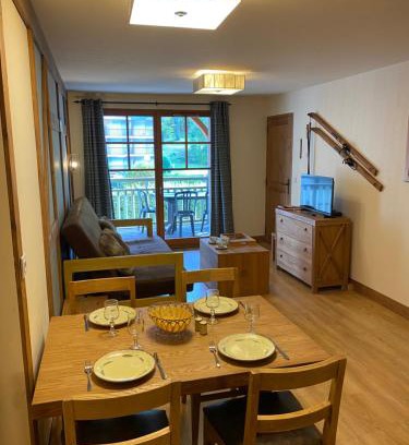 Saint-Lary-Soulan Apartamento | Appartement T2+coin nuit 6 pers résidence de Cami Real au centre du village de saint Lary Soulan avec piscine intérieure+ sauna et hammam