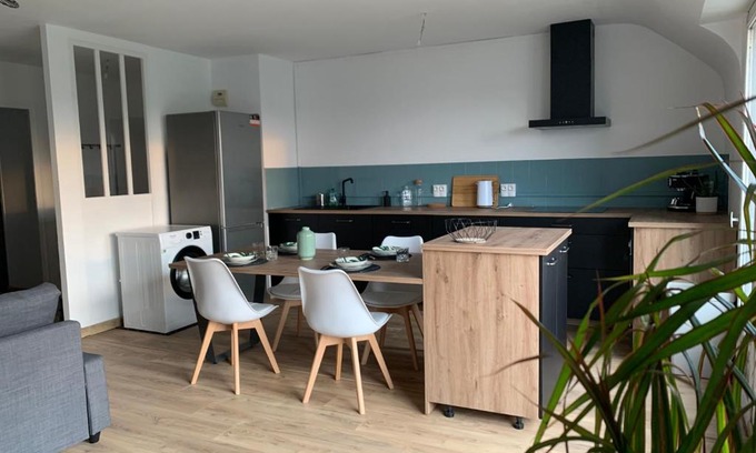 La Marne Apartamento | Appartement T3 lumineux avec vue sur Intramuros