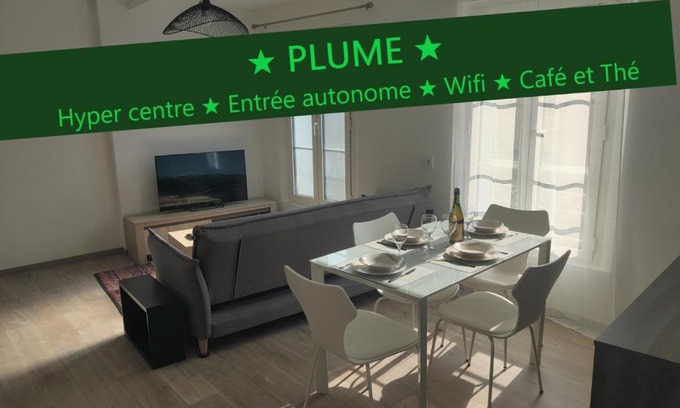 Ernee Apartamento | Appartement T3 PLUME Hyper centre d'ERNÉE