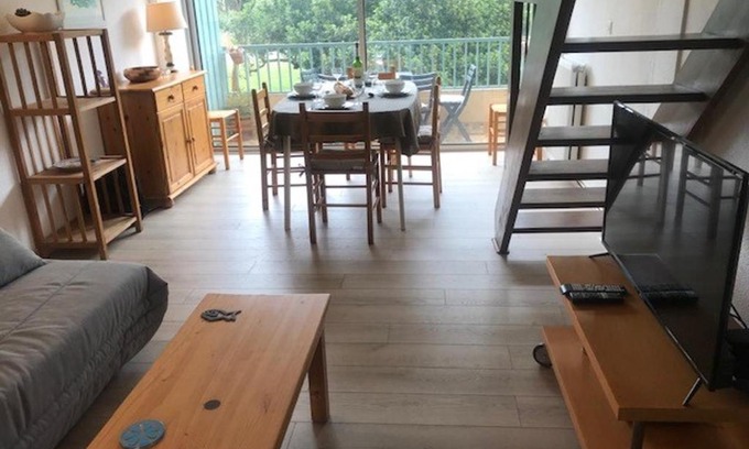 Argeles Plage Apartamento | Appartement T3 tout confort avec terrasse et parking sécurisé - 6 couchages - Argelès-sur-Mer - FR-1-388-167