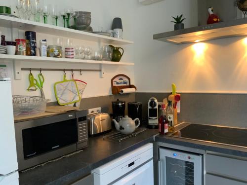 Audierne Apartamento | Appartement T3 vue mer, terrasse- centre ville