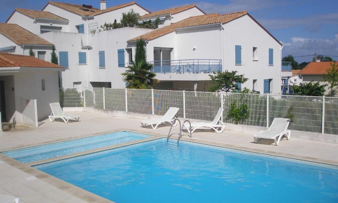 Vaux-sur-Mer Apartamento | Appartement tout confort dans résidence avec piscine