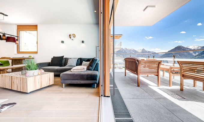 Buerserberg Apartamento | Appartement Valbona Blick