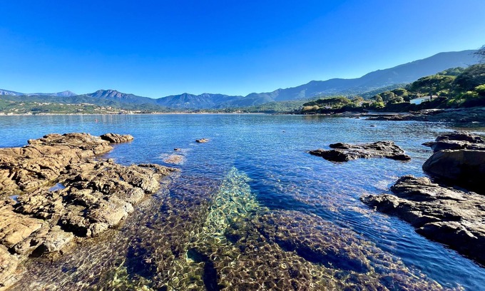 Corse-du-Sud Apartamento | Appartement vue mer et Montagne, à Létage