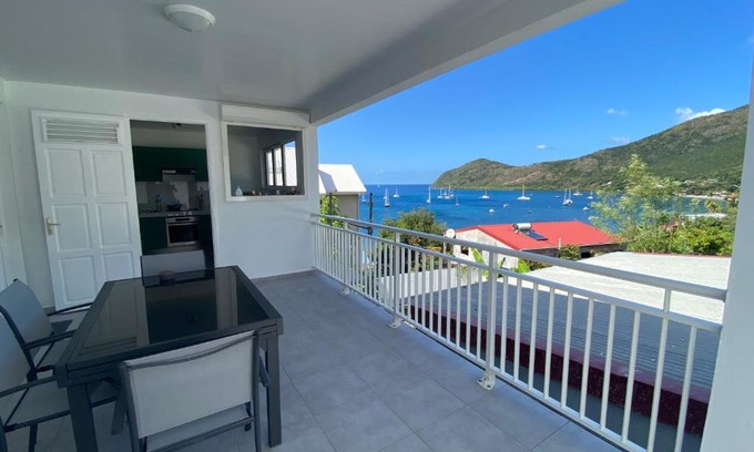 Les Anses-d'Arlets Apartamento | Appartement vue mer Chez Ti Louis - Grande Anse