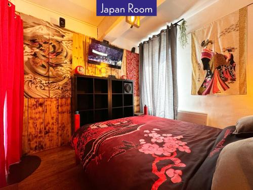 Crecy-en-Brie Apartamento | Appartements Studio et Japan Room - Proche Disneyland Paris